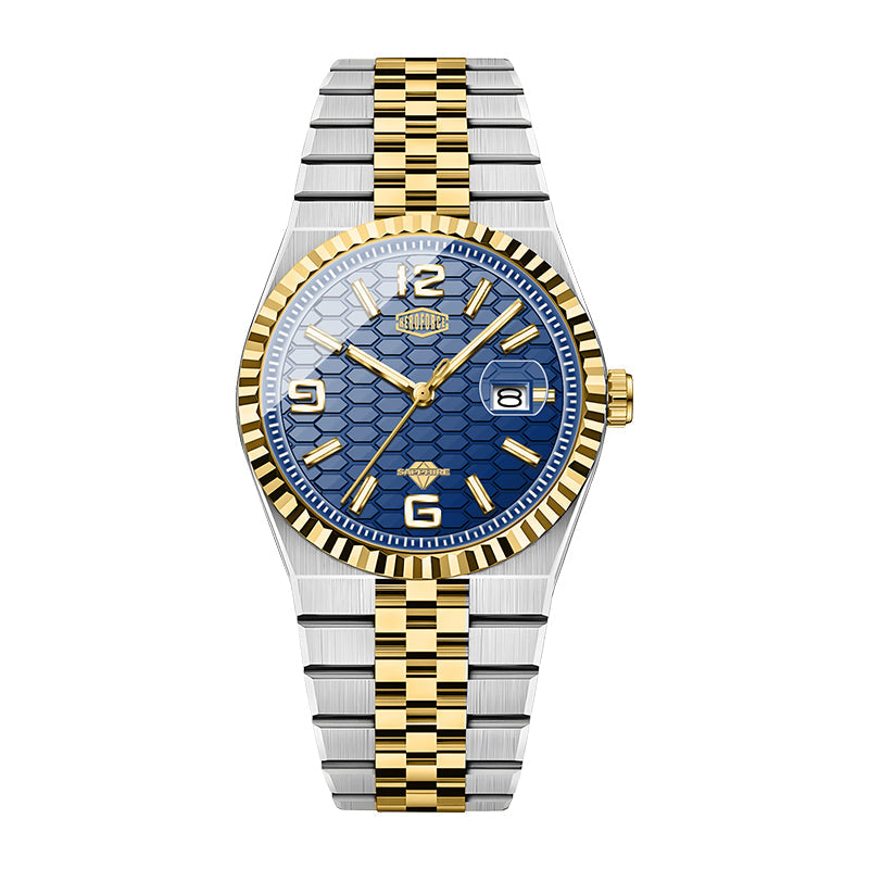 HeroForce 5036 – Premium Feel Watch - Geometric Face Design Martino Valenti