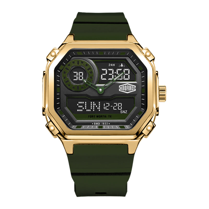 HeroForce 5021 - Analog-Digital Combo with Bold Sport Design Martino Valenti