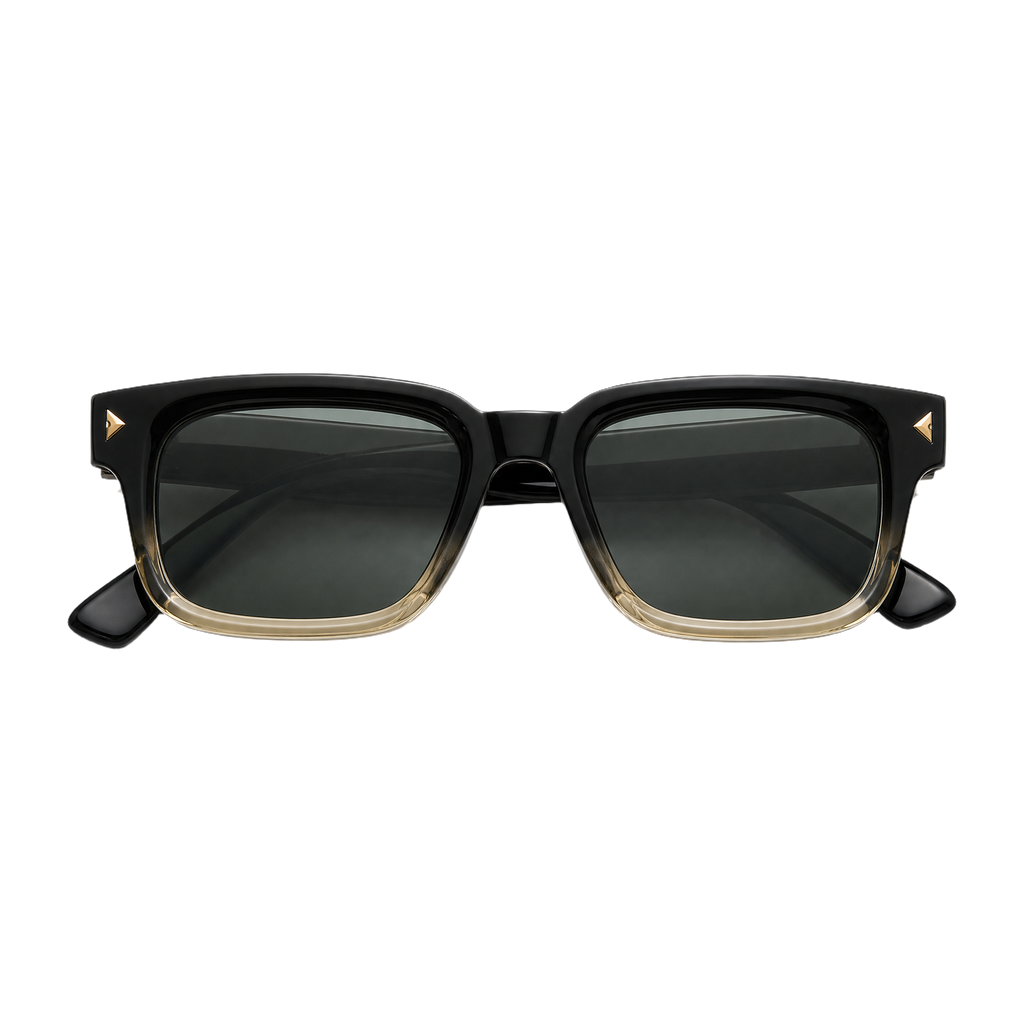 MV Deacon — Square Acetate Sunglasses folded