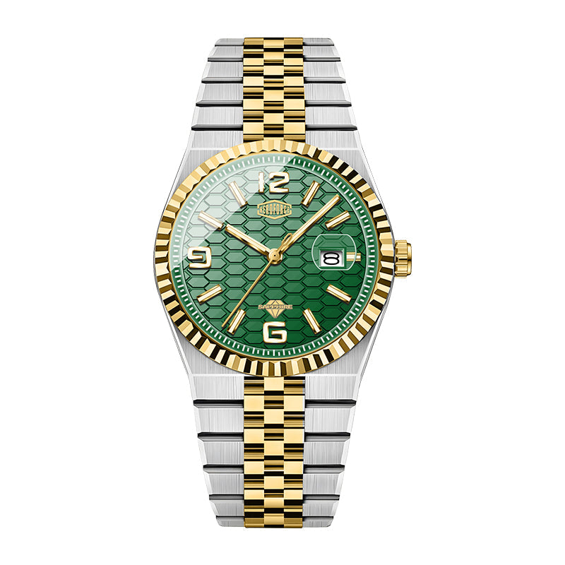 HeroForce 5036 – Premium Feel Watch - Geometric Face Design Martino Valenti