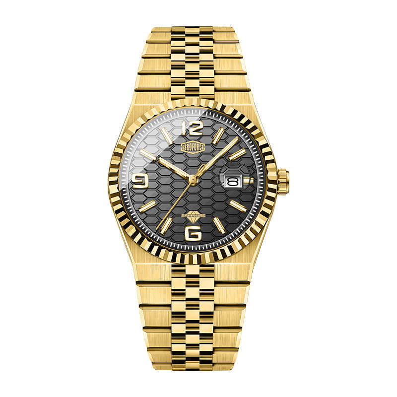 HeroForce 5036 – Premium Feel Watch - Geometric Face Design Martino Valenti