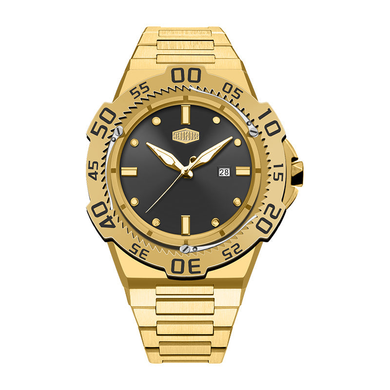HeroForce 5009 - Sport Luxury Men’s Watch – Stainless Steel Strap Martino Valenti
