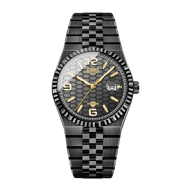 HeroForce 5036 – Premium Feel Watch - Geometric Face Design Martino Valenti
