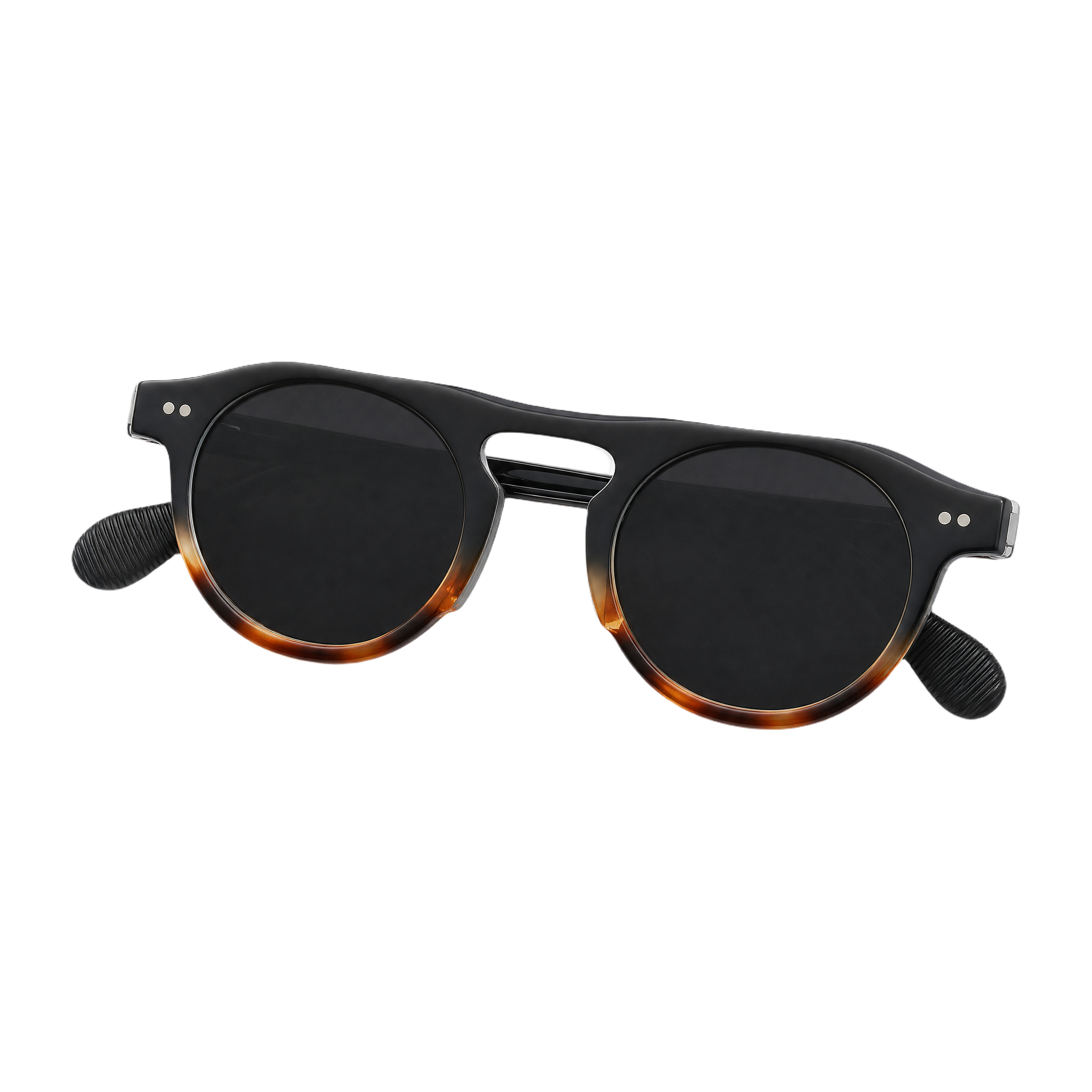 MV Nomad — Tortoise Acetate Sunglasses folded
