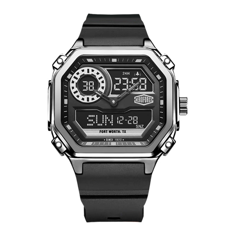 HeroForce 5021 - Analog-Digital Combo with Bold Sport Design Martino Valenti