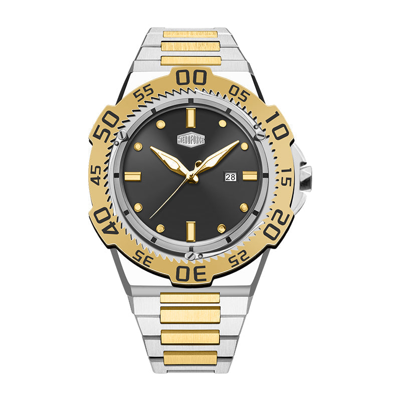 HeroForce 5009 - Sport Luxury Men’s Watch – Stainless Steel Strap Martino Valenti
