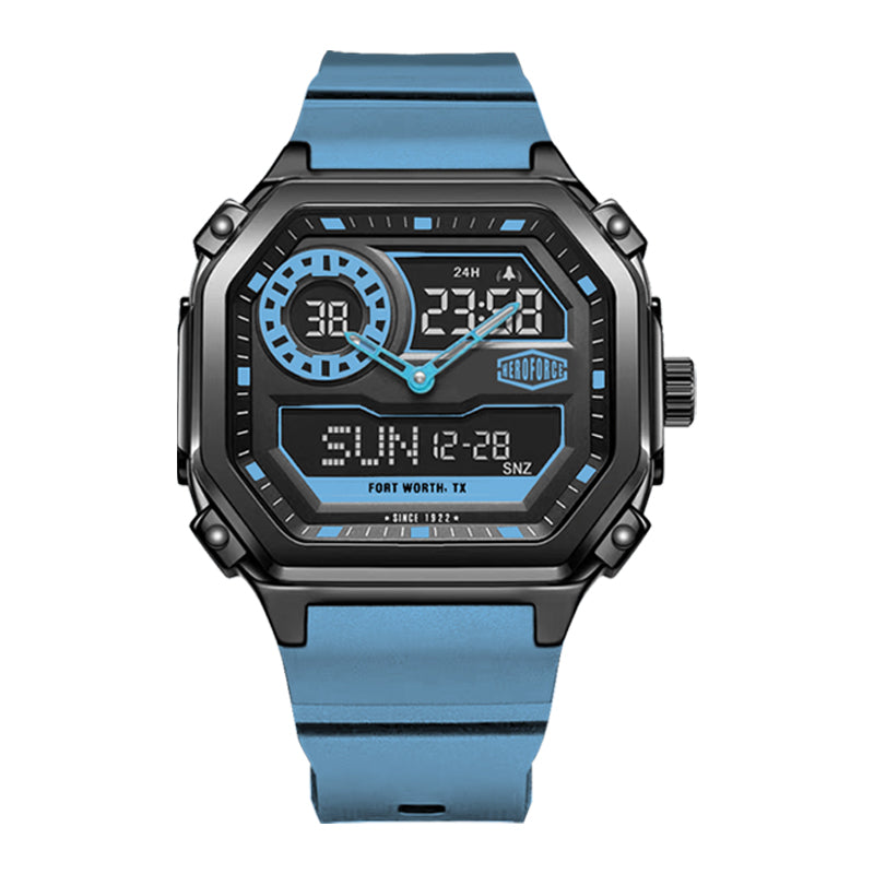 HeroForce 5021 - Analog-Digital Combo with Bold Sport Design Martino Valenti