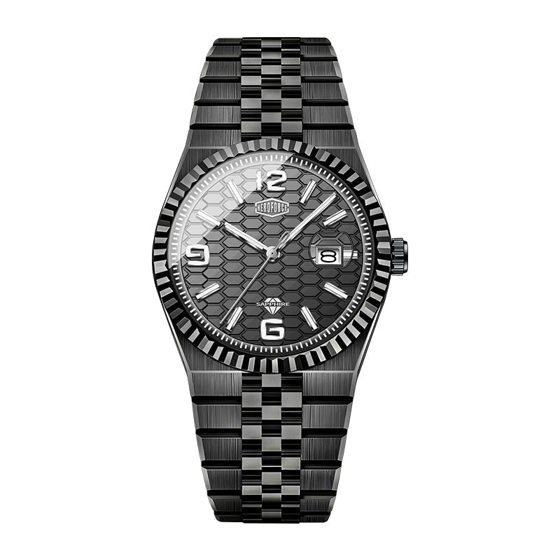 HeroForce 5036 – Premium Feel Watch - Geometric Face Design Martino Valenti