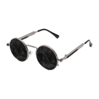 MV Vintage Round No.05 — Sunglasses Gun Gray