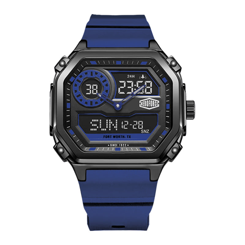 HeroForce 5021 - Analog-Digital Combo with Bold Sport Design Martino Valenti