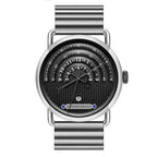 HeroForce 5005B – Men’s Minimal Dial Watch - Stainless Steel Strap Martino Valenti