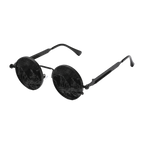 MV Vintage Round No.05 — Sunglasses Black Gray