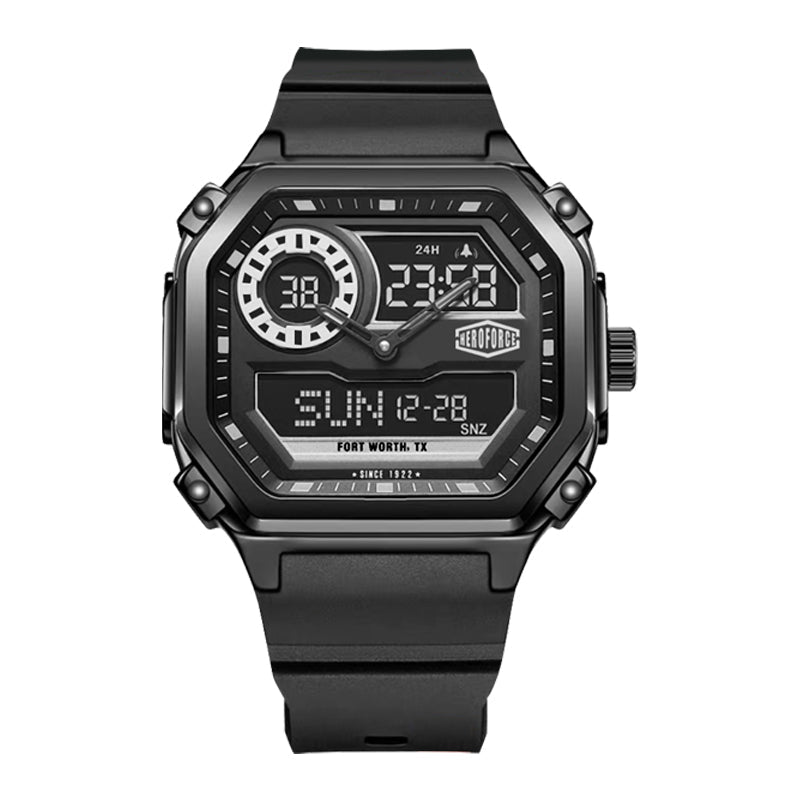 HeroForce 5021 - Analog-Digital Combo with Bold Sport Design Martino Valenti