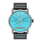 HeroForce 5005A – Men’s Minimal Dial Watch - Classic Leather Strap Martino Valenti