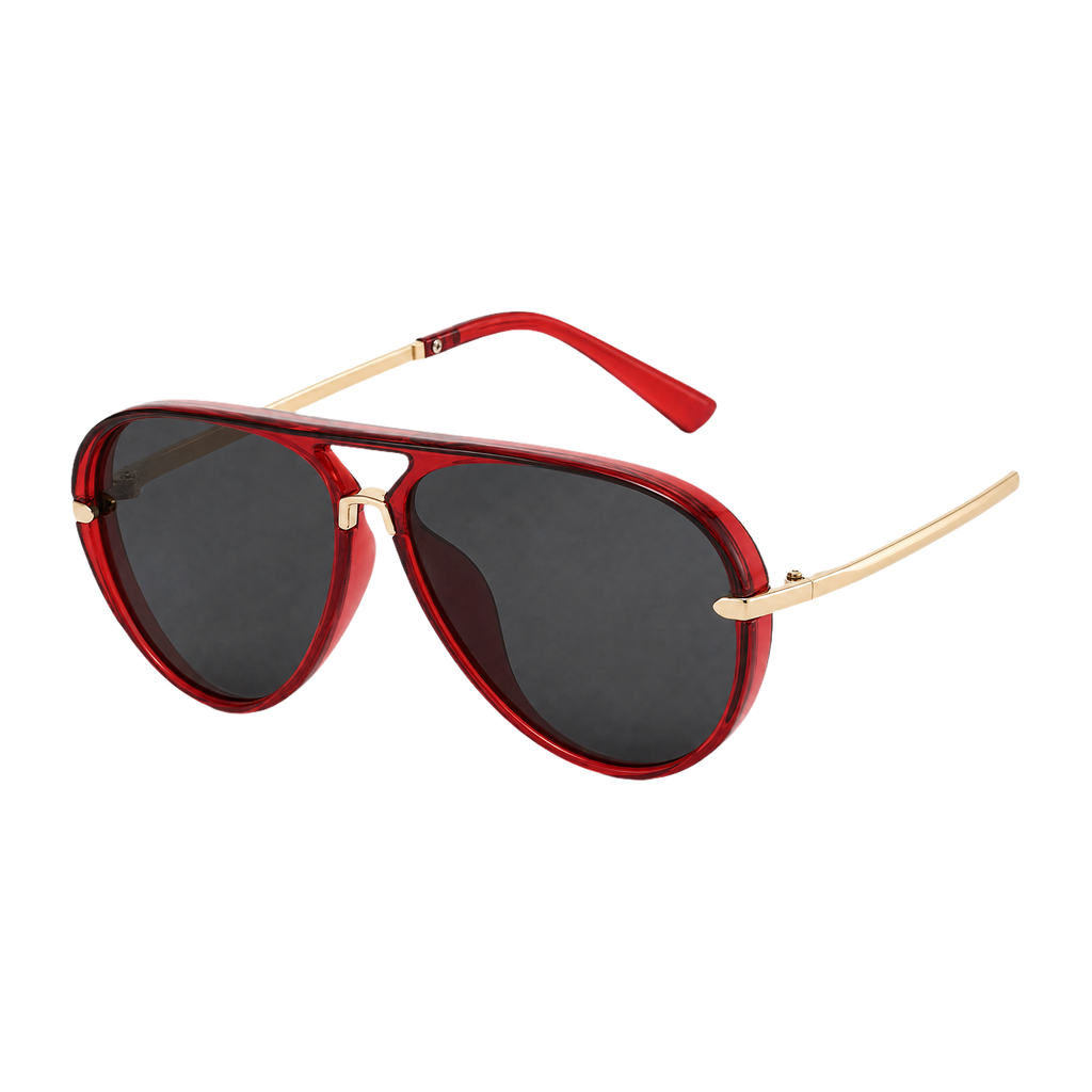 MV Gradient Pilot No.02 — Sunglasses Red grey