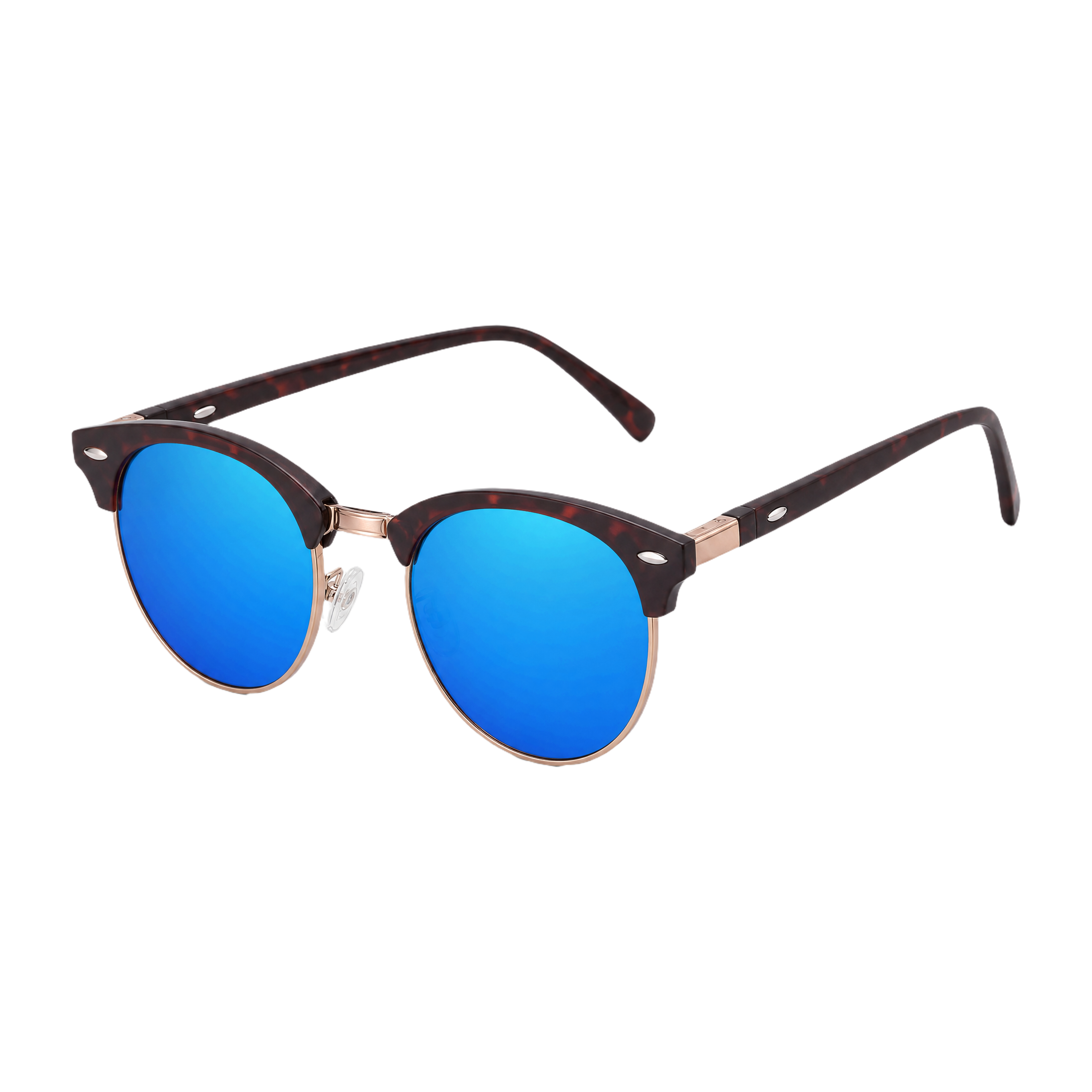 MV Dune — Browline Sunglasses Leopard Blue