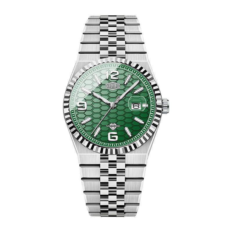 HeroForce 5036 – Premium Feel Watch - Geometric Face Design Martino Valenti