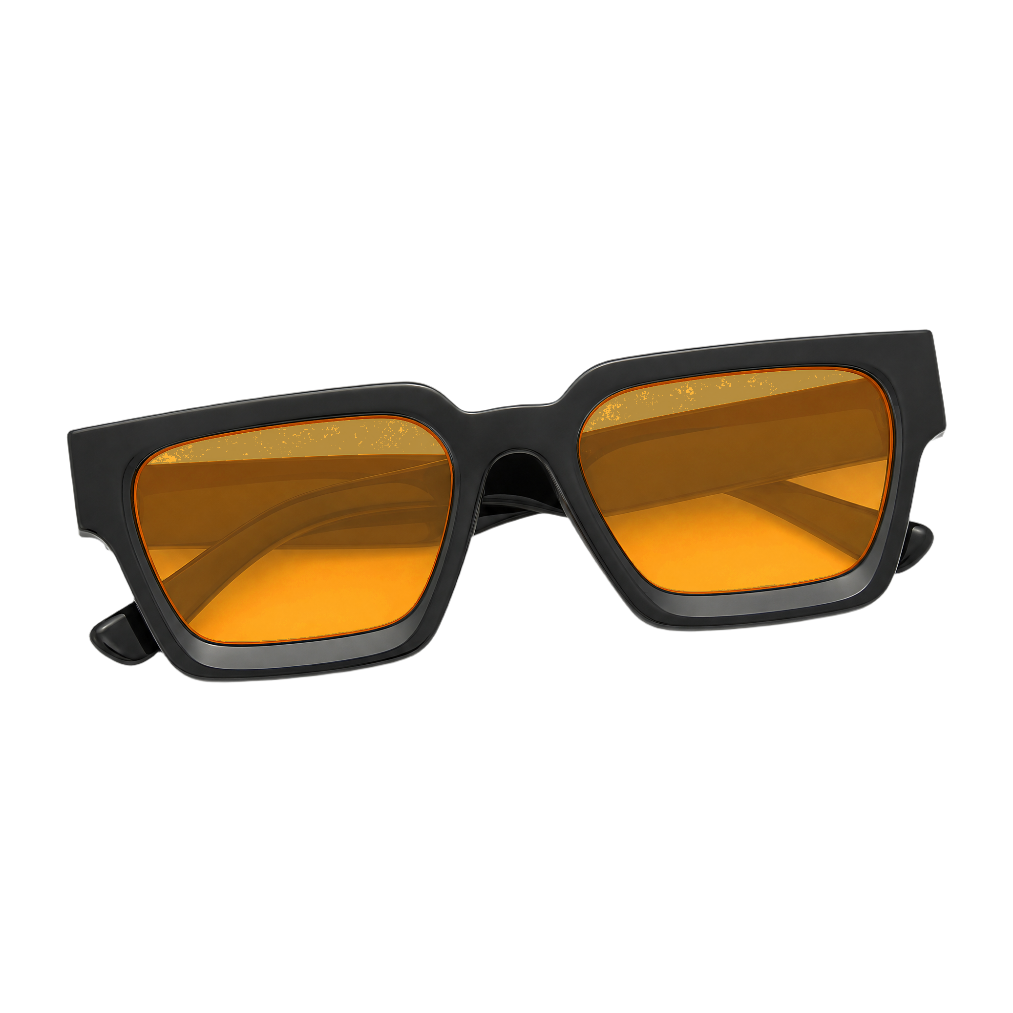 MV Kingsley — Square Acetate Sunglasses folded