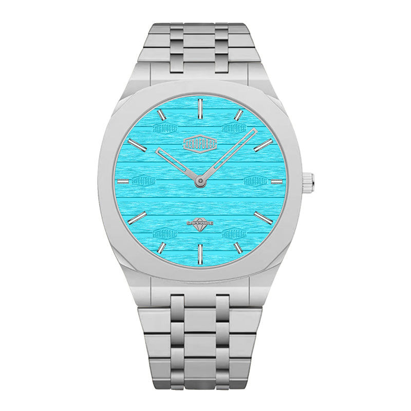 HeroForce 5038 - Emerald Horizon – Octagonal Men’s Luxury Watch Martino Valenti