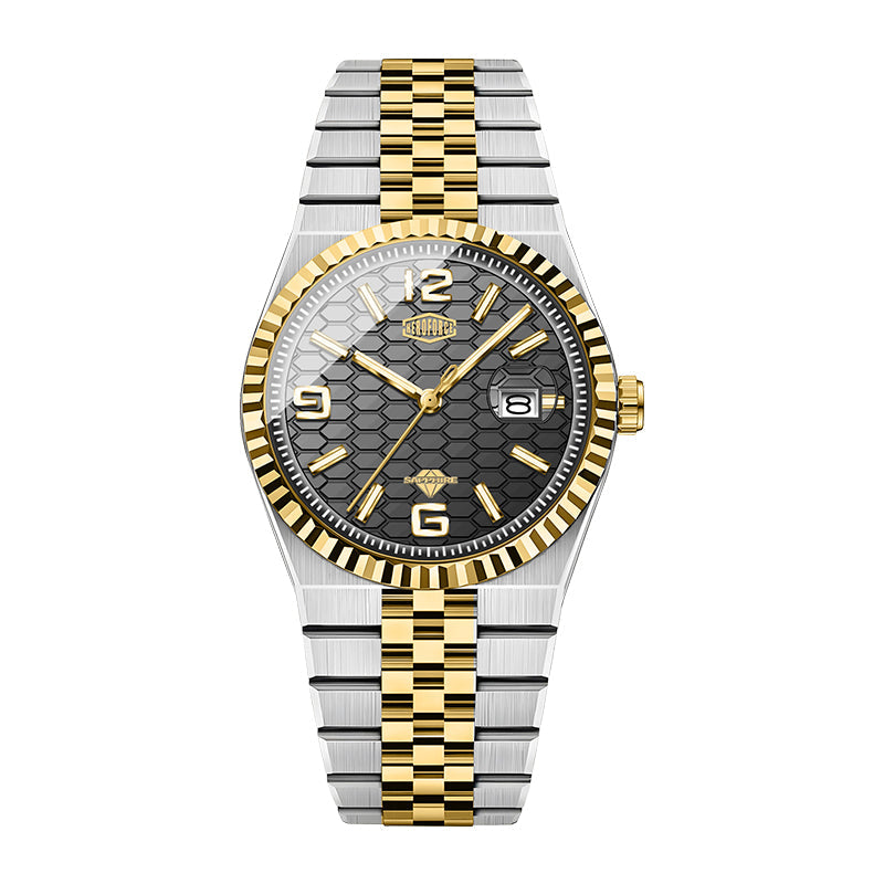 HeroForce 5036 – Premium Feel Watch - Geometric Face Design Martino Valenti