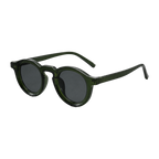 MV Hawthorne — Round Acetate Sunglasses Black 2
