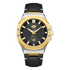 HeroForce 5033B - Luxury Men's Analog Wrist Watch – Leather Strap Martino Valenti