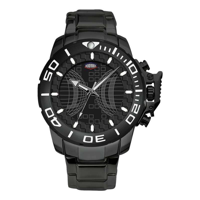 HeroForce 5004 – Men’s Bold Stainless Steel Watch Martino Valenti