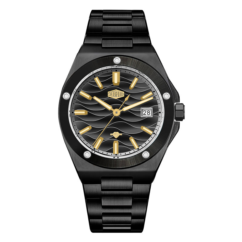 HeroForce 5039 – Luxury Watch - Wave Textured Dial & Sapphire Glass Martino Valenti
