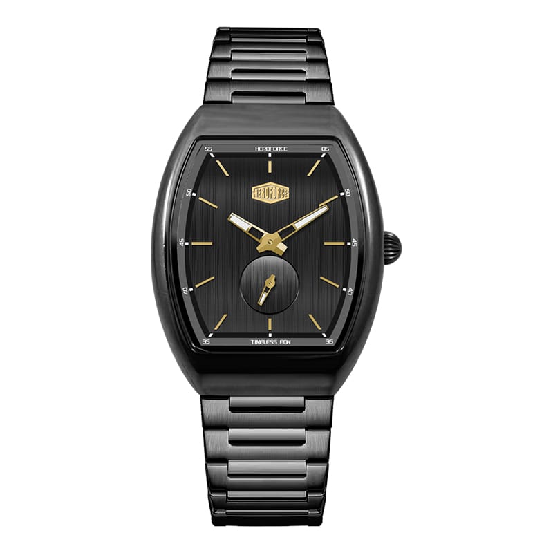HeroForce 5023A – Luxury Octagonal Watch - Horizontal Textured Dial & Sapphire Glass Martino Valenti