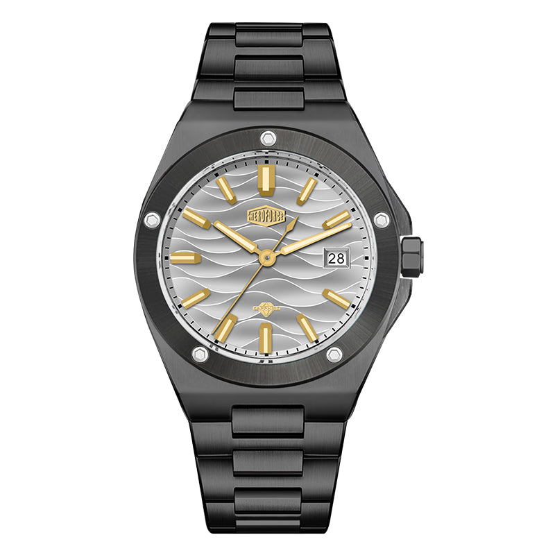 HeroForce 5039 – Luxury Watch - Wave Textured Dial & Sapphire Glass Martino Valenti