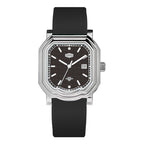 HeroForce 5051P – Men’s Square Business Watch with Multi-Faceted Bezel and Date Martino Valenti