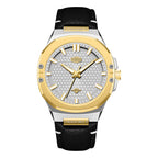 HeroForce 5033B - Luxury Men's Analog Wrist Watch – Leather Strap Martino Valenti