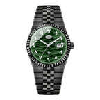 HeroForce 5036B - Ocean Wave – Arabic Dial Watch with Fluted Bezel Martino Valenti