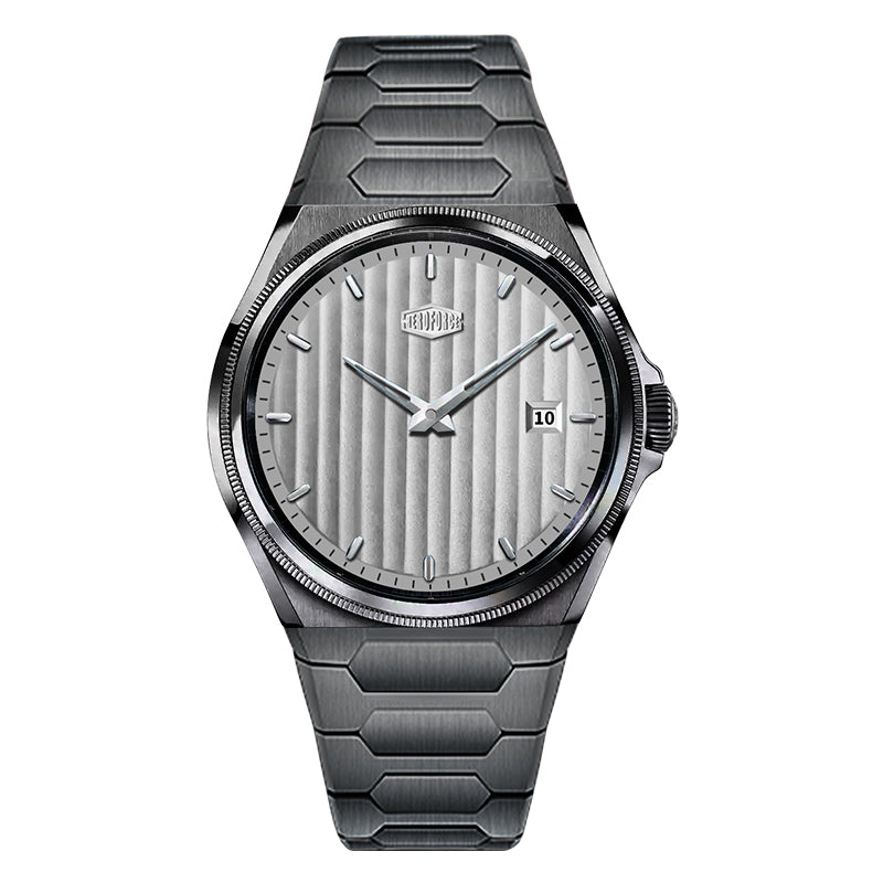 HeroForce 5012 - Luxury Men’s Watch with Pleated Style Dial Martino Valenti
