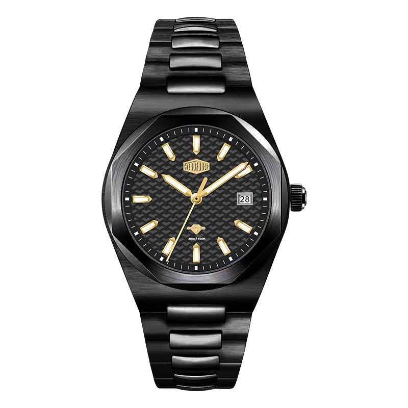 HeroForce 5041 – Luxury Analog Watch with 3D Mosaic Dial & Sapphire Glass Martino Valenti