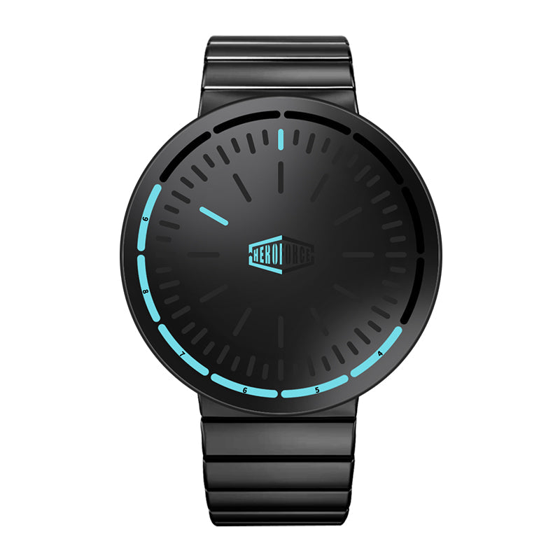 HeroForce 5003A - Midnight Cyber – Stainless Steel Watch Martino Valenti