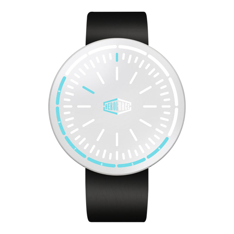 HeroForce 5003P - Cyber Aura – Avant-Garde Analog Watch with Silicon Strap Martino Valenti