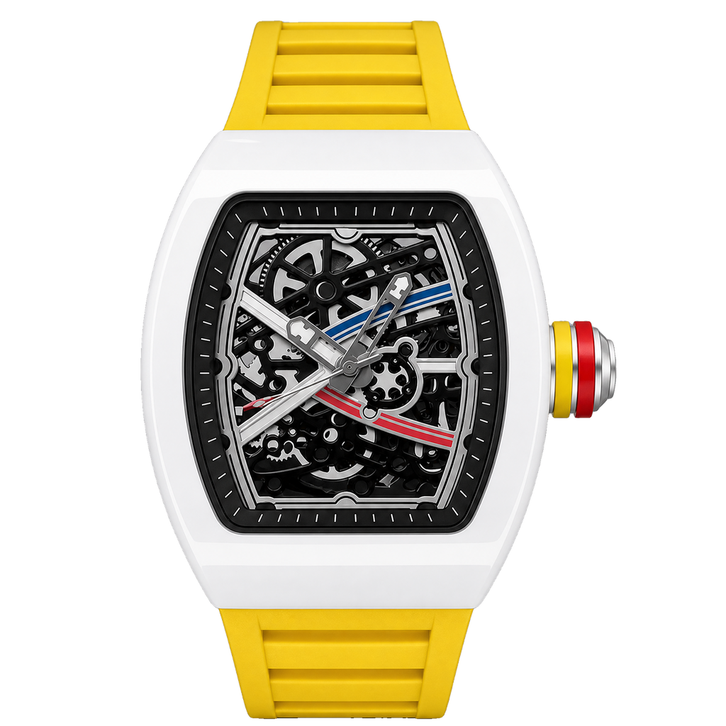 CORSARO – Tricolor Racing Skeleton Watch Martino Valenti