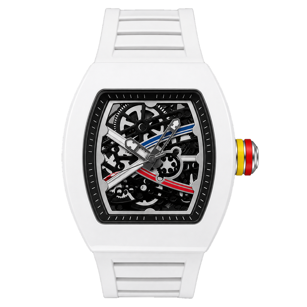 CORSARO – Tricolor Racing Skeleton Watch Martino Valenti