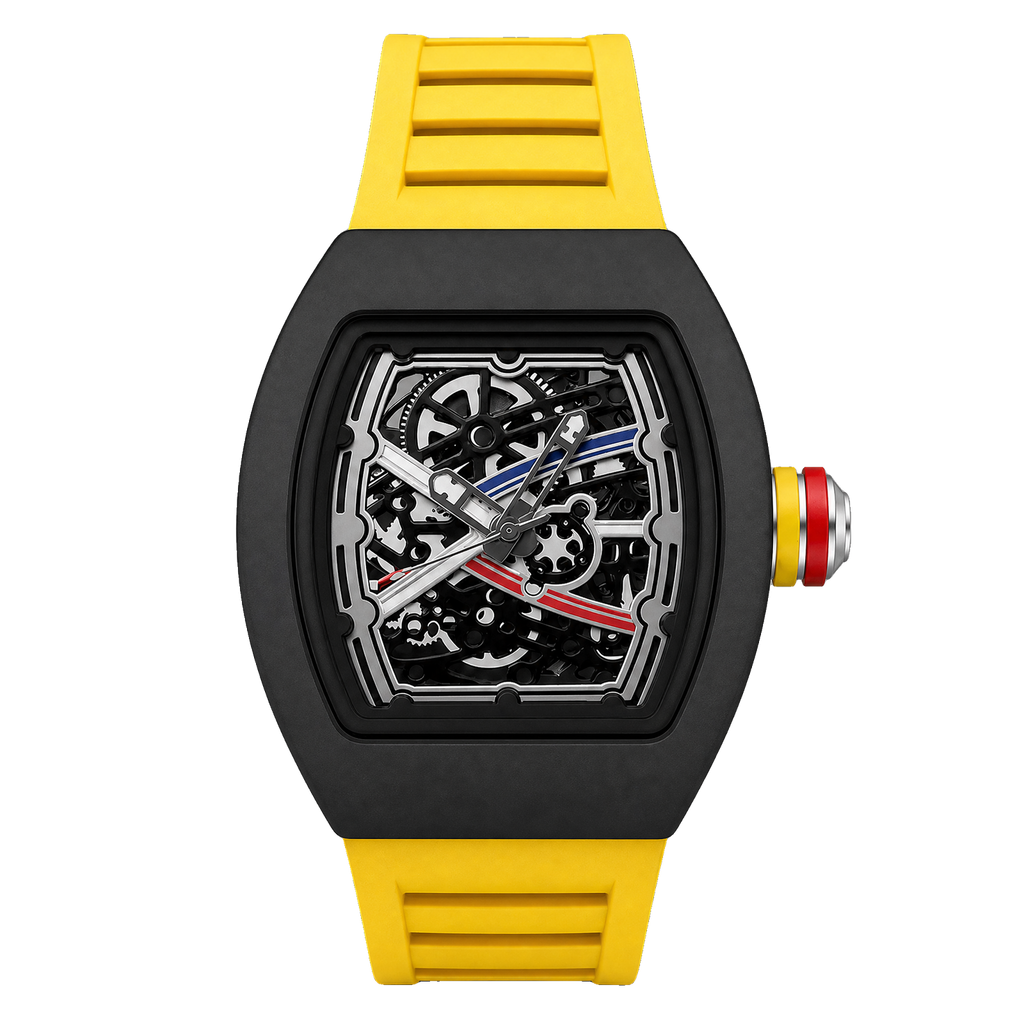 CORSARO – Tricolor Racing Skeleton Watch Martino Valenti