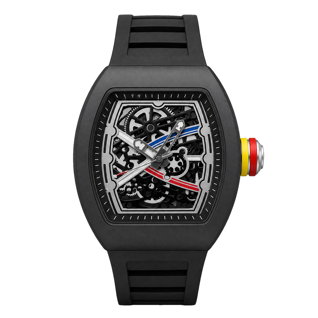CORSARO – Tricolor Racing Skeleton Watch Martino Valenti