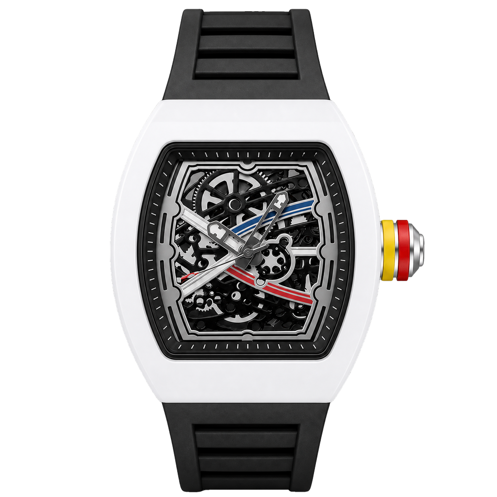 CORSARO – Tricolor Racing Skeleton Watch Martino Valenti