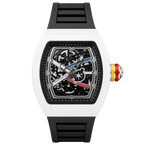 CORSARO – Tricolor Racing Skeleton Watch Martino Valenti