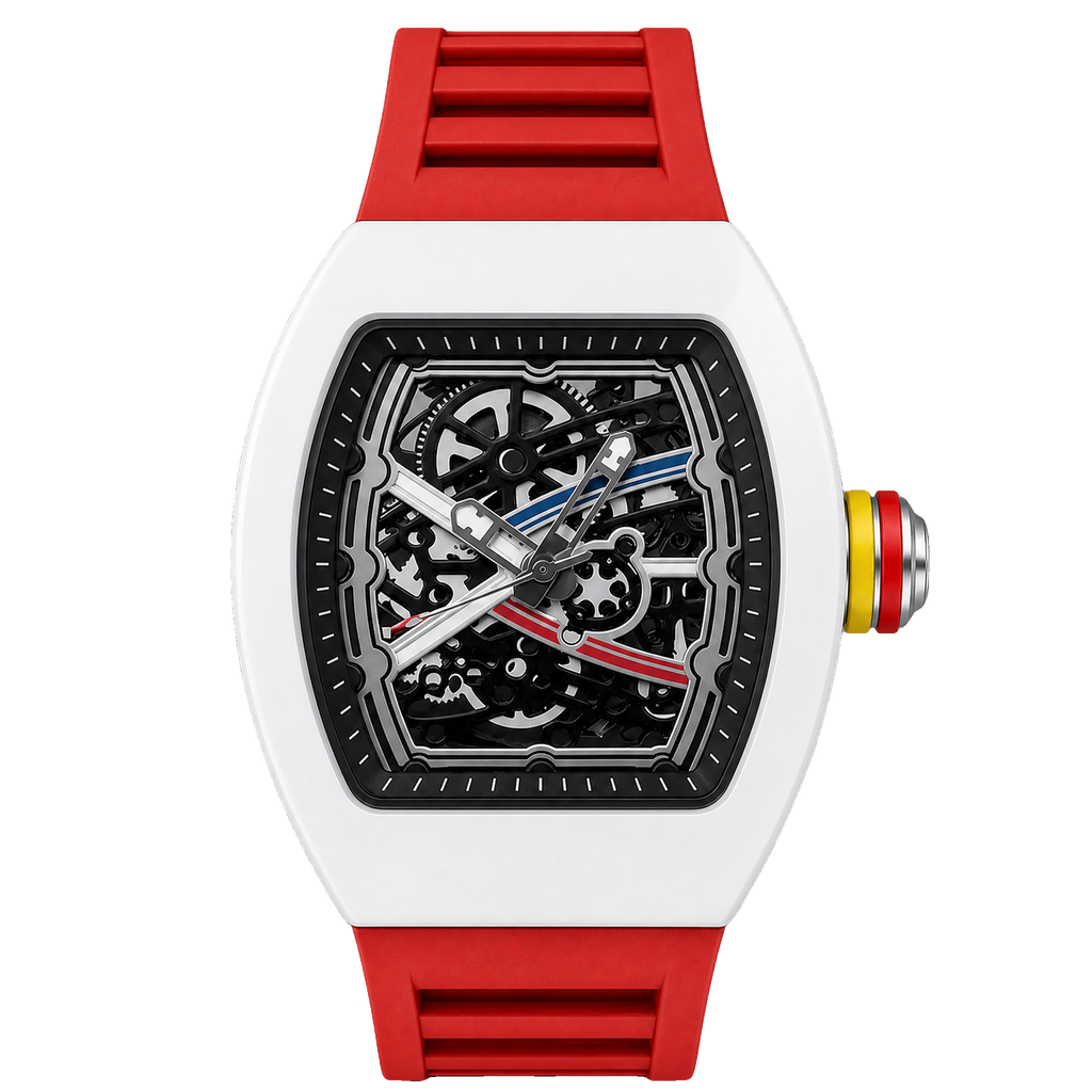 CORSARO – Tricolor Racing Skeleton Watch Martino Valenti
