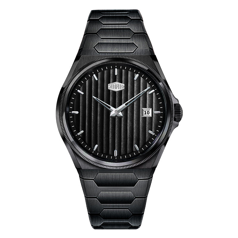 HeroForce 5012 - Luxury Men’s Watch with Pleated Style Dial Martino Valenti