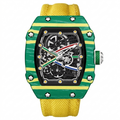 NYZARO – Skeleton Tonneau Sport Watch GIORGIO MARENO