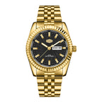 HeroForce 5083 – Luxury Analog Watch with Fluted Bezel & Sunburst Ripple Dial Martino Valenti
