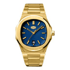 HeroForce 5046 – Luxury Analog Watch with Sunray Dial & Tapered Link Bracelet Martino Valenti