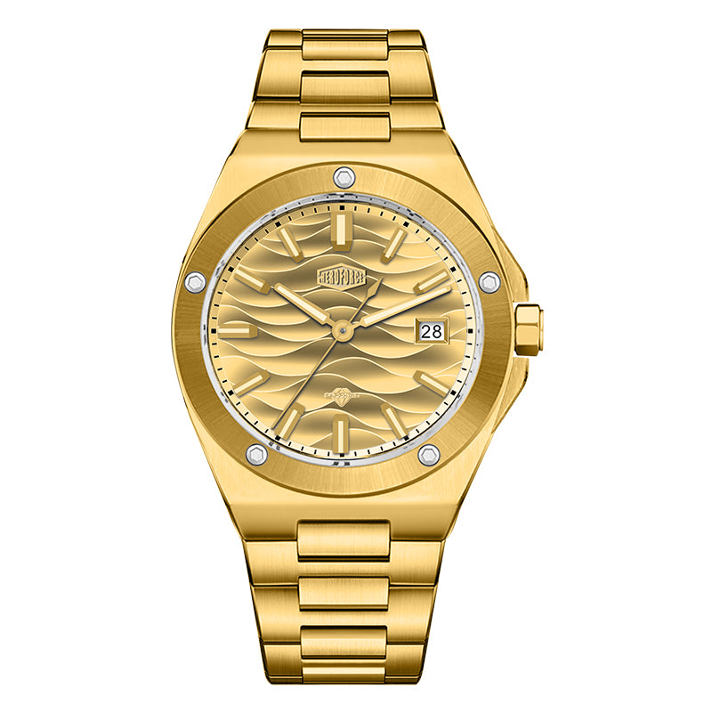 HeroForce 5039 – Luxury Watch - Wave Textured Dial & Sapphire Glass Martino Valenti