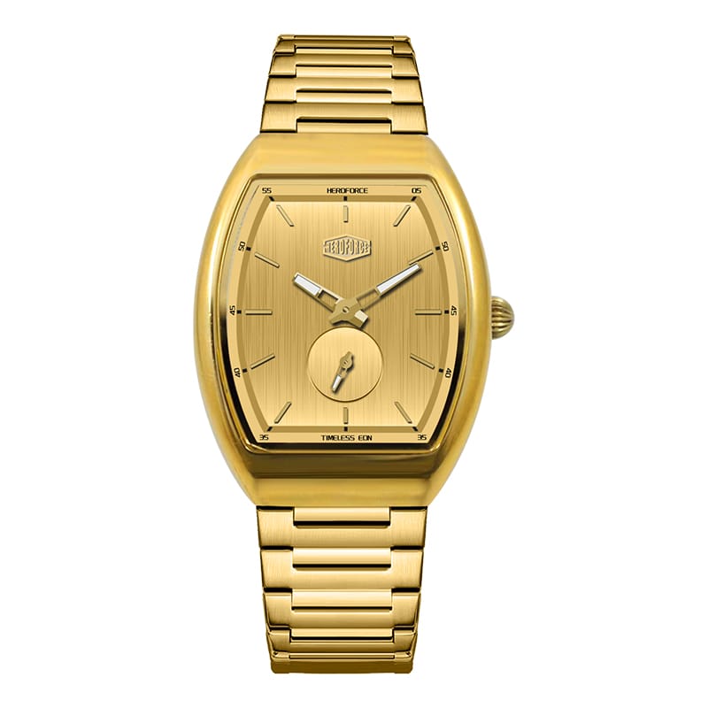 HeroForce 5023A – Luxury Octagonal Watch - Horizontal Textured Dial & Sapphire Glass Martino Valenti